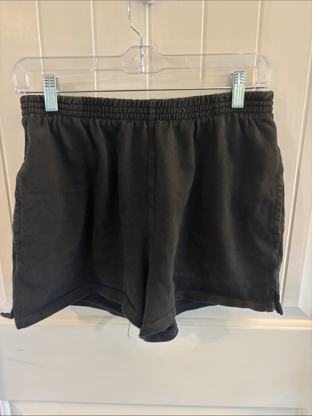 Brandy Melville Black Elastic Waist Athletic Shorts